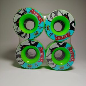 Quad wheels (Green with sticker )